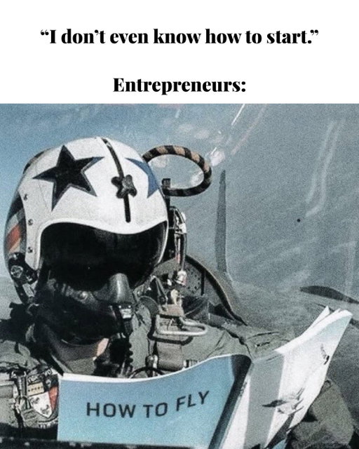Just start.