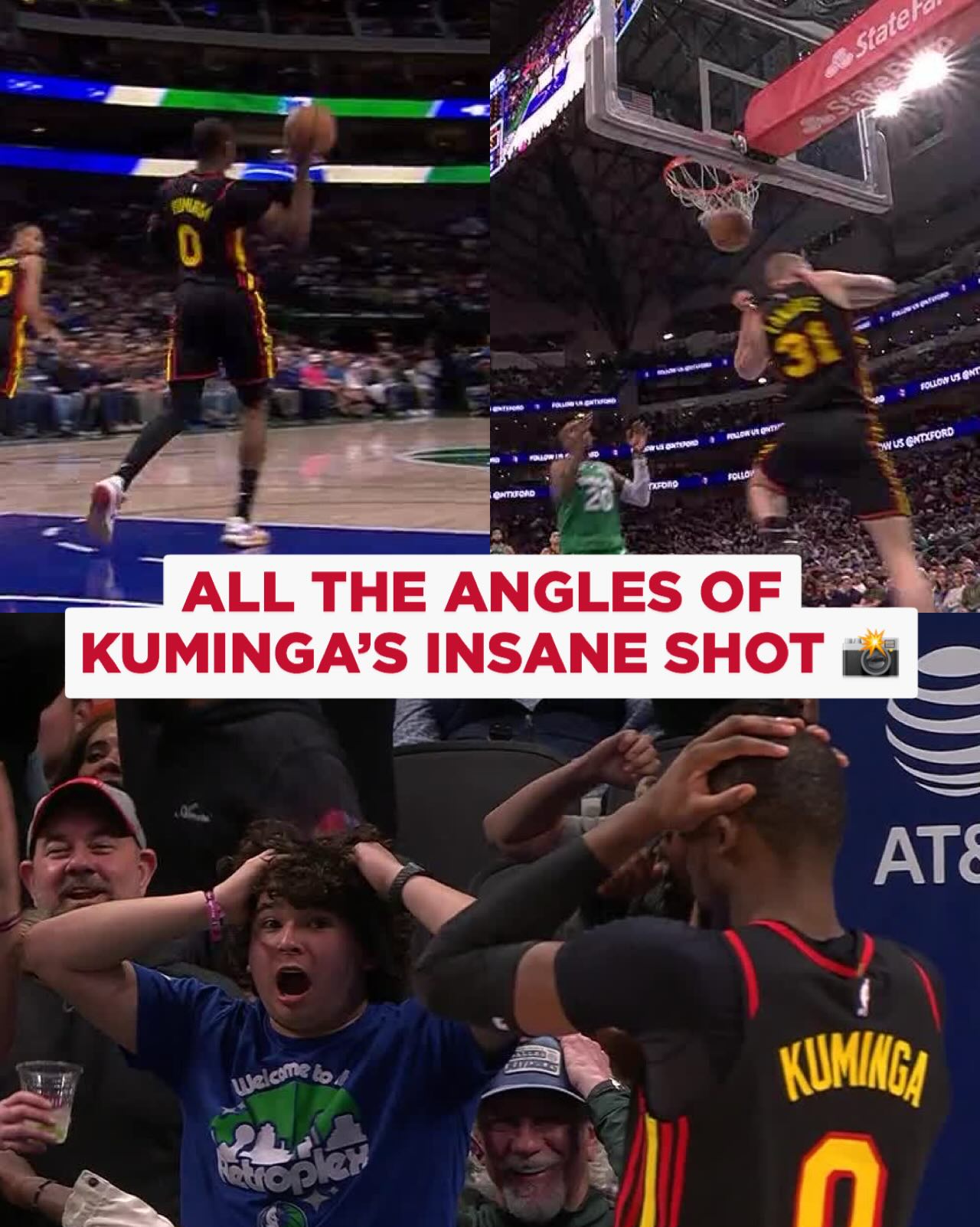 6th longest shot in NBA HISTORY (74.7 feet) 🤯