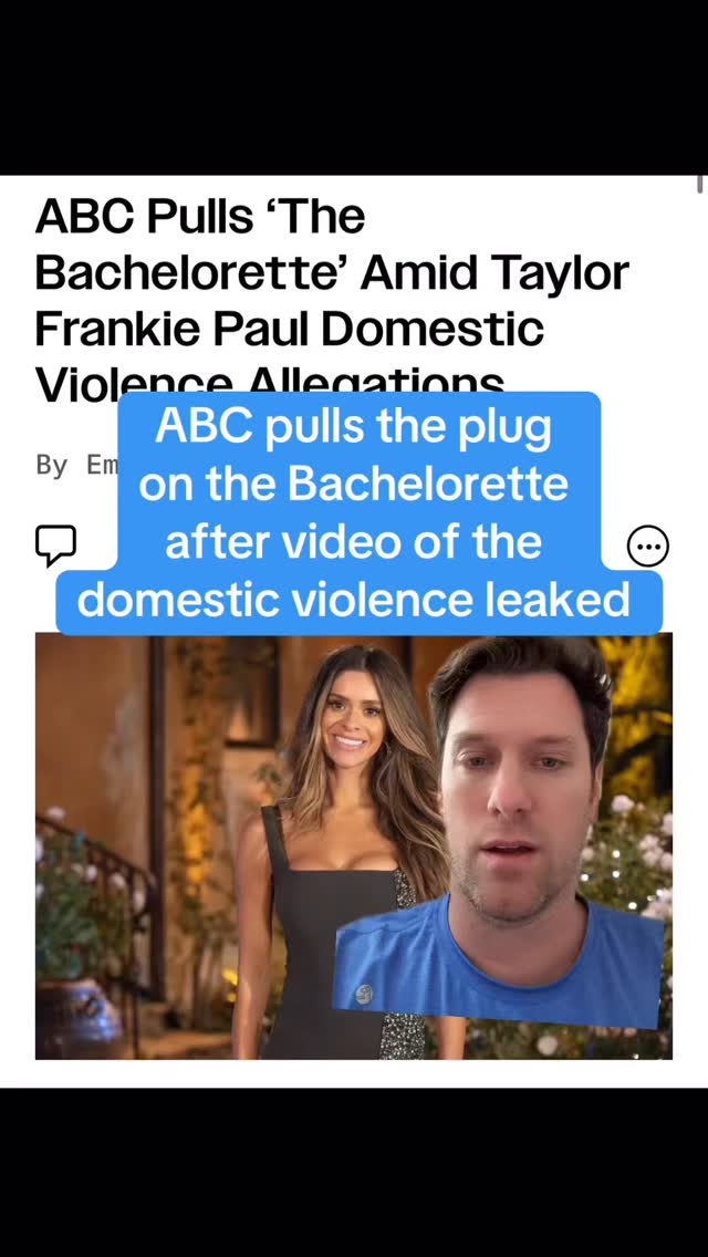 ABC gambled and rolled the dice on casting Taylor Frankie Paul, and they lost BIG TIME. They wanted the drama and the scandal for ratings, and now it all came back to bite them. This has gotta be like a $100M loss if they don’t air this season at all