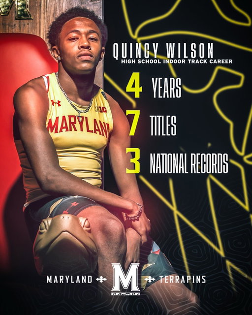 What a run for Quincy Wilson 👏

He finishes his indoor track career with 7️⃣ titles and 3️⃣ national records!