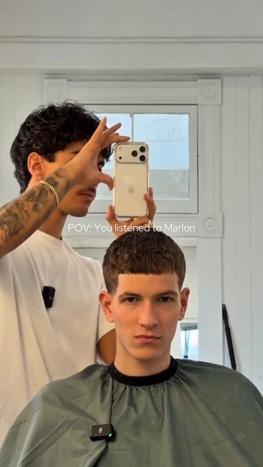 PART 2 🔥 Does it Suit him? 

#buzzcut #transformation #haircut #marlon #barber