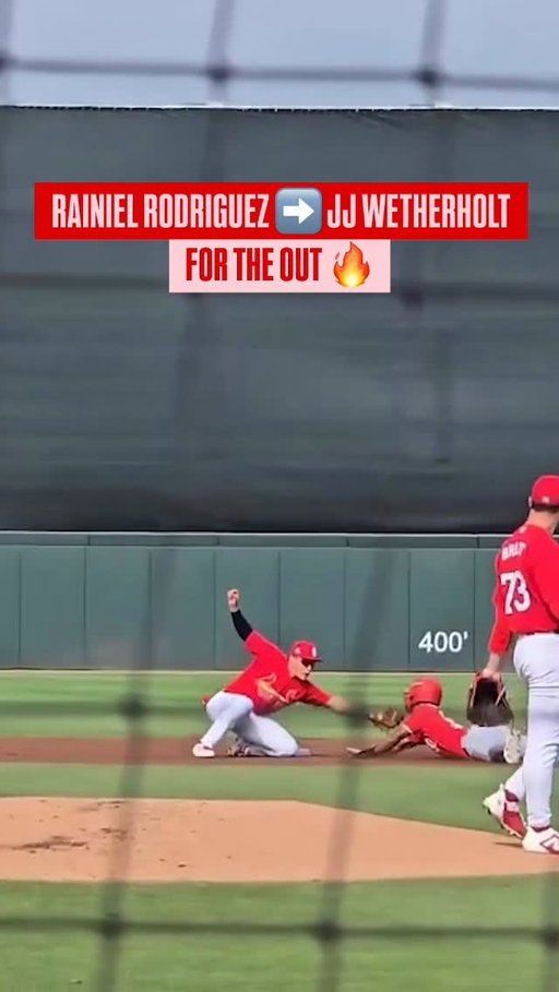 Smooth play by a pair of Cardinals top prospects 😮‍💨