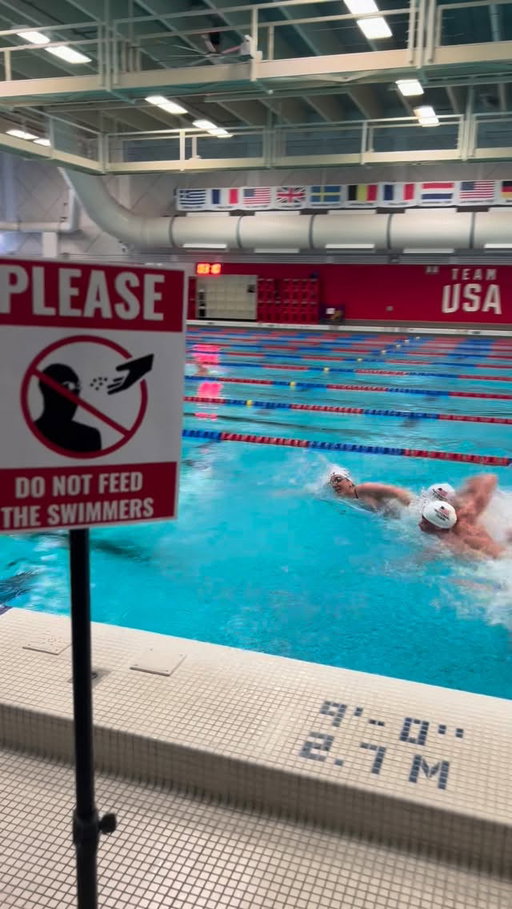 ⚠️ CAUTION: Feed at your own risk. Swimmers may be aggressive when feeding. ⚠️