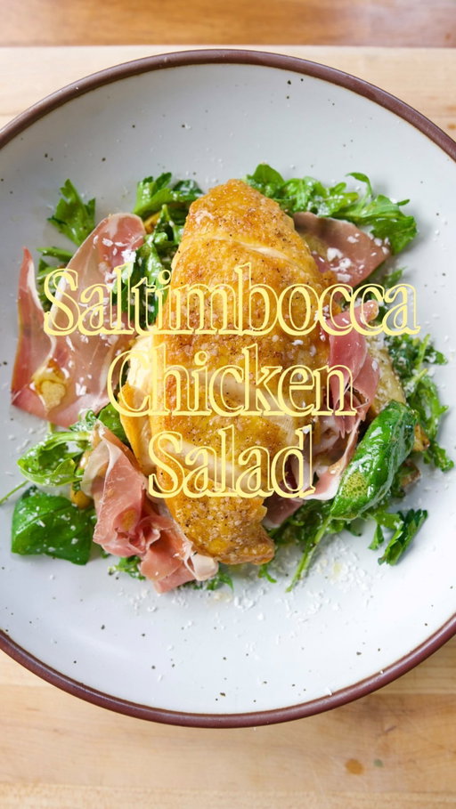 Not a traditional Saltimbocca by any means, but I was craving something refreshing that had similar flavors. 

The fresh parsley and herbs really set the salad up for success. 

Recipes will be added to my Substack each Saturday. 
Link in bio ⬆️