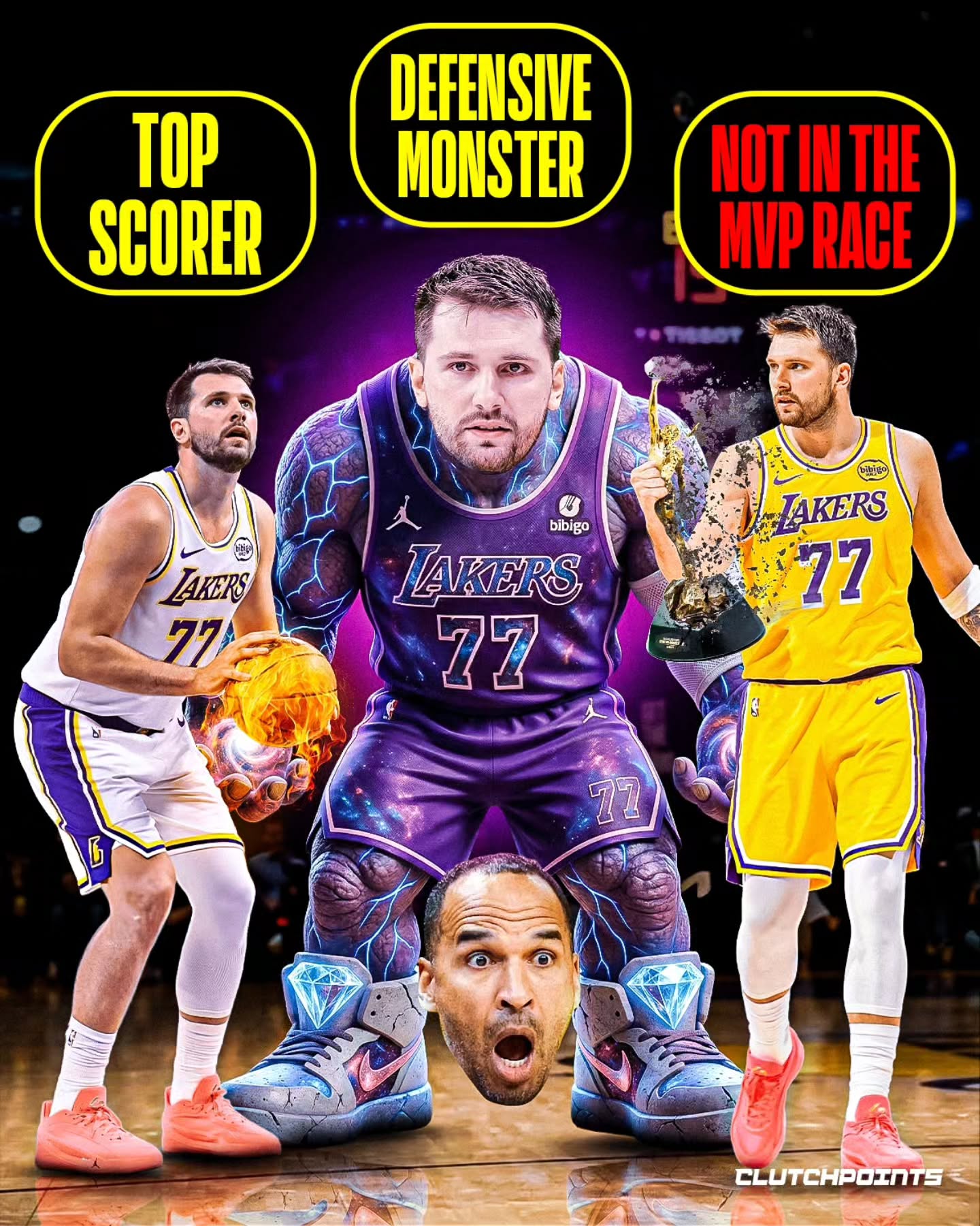Can we actually talk about what Luka Doncic is doing right now? 

The Lakers have rattled off 8 STRAIGHT WINS, and Luka is the engine behind the entire machine. 

Leading the league in scoring at a cool 33 PPG, and he just dropped 100 points over his last 2 games. 📈

But the real scary part? The narrative that Luka doesn't play defense is officially DEAD. 

He’s no longer just a hide-him defender; he’s anchoring rotations and buying into a top-10 defensive unit. 

Just look at the tape...and the numbers:

🔒 Top 10 in steals
🔒 Top 7 in charges drawn 
🔒 85th percentile in shot contests 
🔒 Allowing just 0.84 PPP in isolation. 

For context, that’s just below Amen Thompson and actually better than lockdown specialists like Jaden McDaniels and OG Anunoby.

And yet...the disrespect is actually insane. 🤯

Despite being the NBA’s leading scorer and leading the LakeShow on a late-season tear, ESPN currently has him at 75-1 odds to win MVP. 

He’s virtually out of the race in the eyes of the Vegas books.

Leading the league in scoring? Check. ✅
Carrying the biggest brand in sports to a 8-game heater? Check. ✅
Playing the best defense of his career? Check. ✅

Make it make sense. 

Are we witnessing the greatest MVP snub in history? 👇