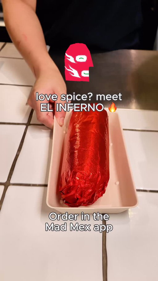 Pollo Diablo + Trinidad Scorpion Hellfire Hot Sauce = EL INFERNO 🔥🌶️ Order now via DoorDash delivery or in the Mad Mex app! Available for a limited time #new #madforit #pollodiablo