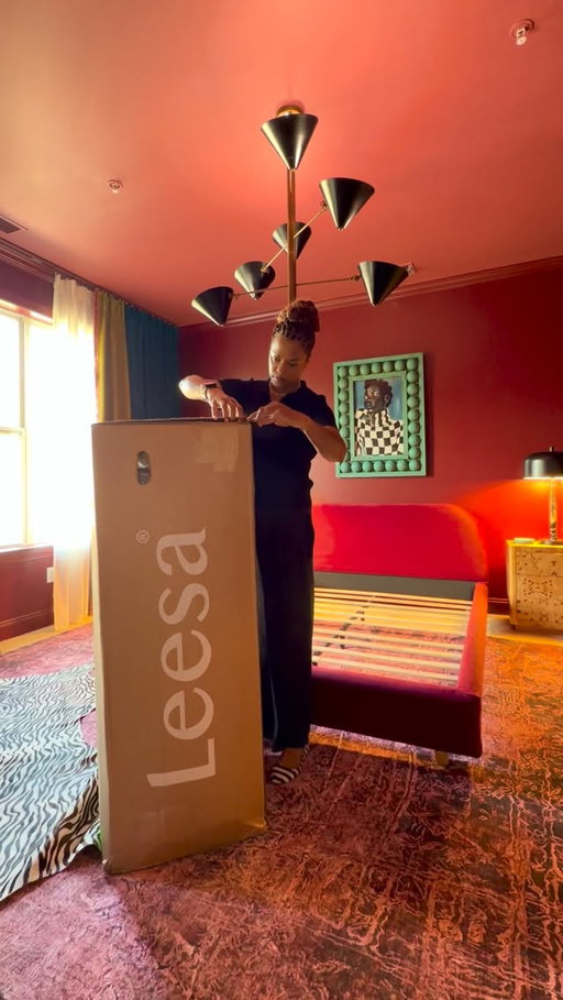When choosing the mattress for our bedroom giveaway winner, we wanted something that would give her the restful, cool, and comforting sleep she deserves. That’s why we chose the @leesasleep Original Hybrid Mattress.

With over 20,000 five-star reviews, a limited lifetime warranty, and more than 43,000 mattresses donated to people in need, Leesa is a brand that truly cares.

And here’s a bonus - you can even use your HSA or FSA to purchase one!

So visit Leesa.com Use my code THERESA50 for an extra $50 off your mattress purchase - because everyone deserves a great night’s sleep. #leesapartner