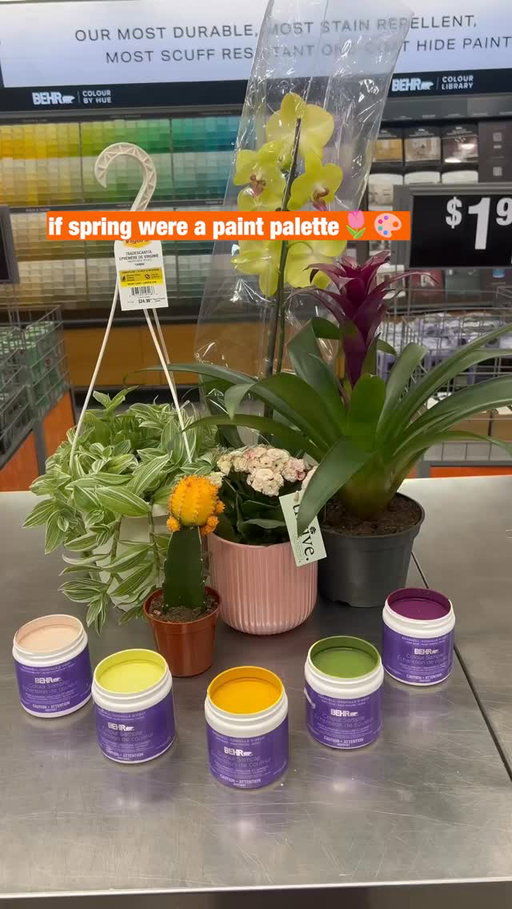 When nature brings the inspo, we match it exactly