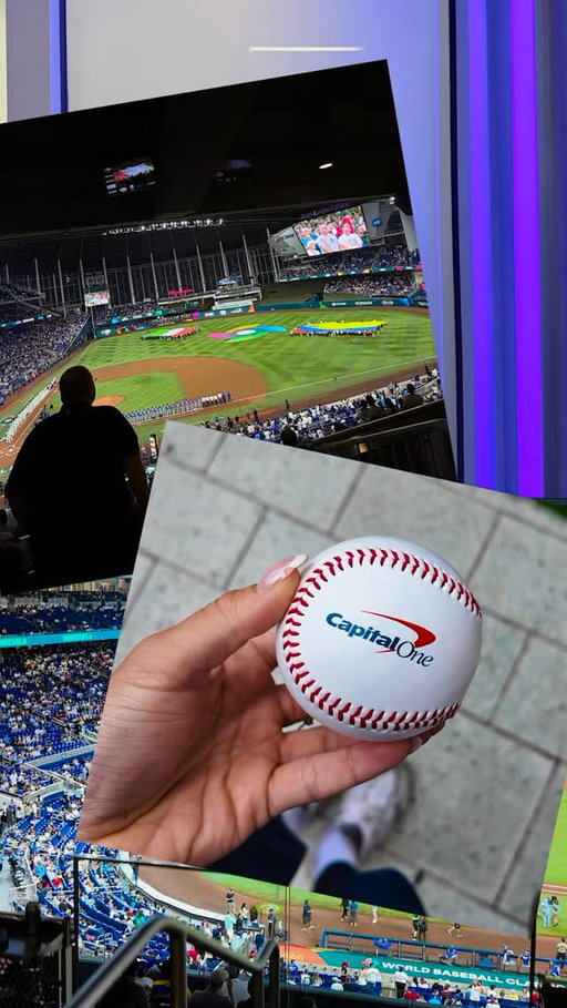 Sharing our day at the #WorldBaseballClassic. From batting practice to cardholder suites, this is what exclusive access looks like. Terms apply. See link in bio for details.