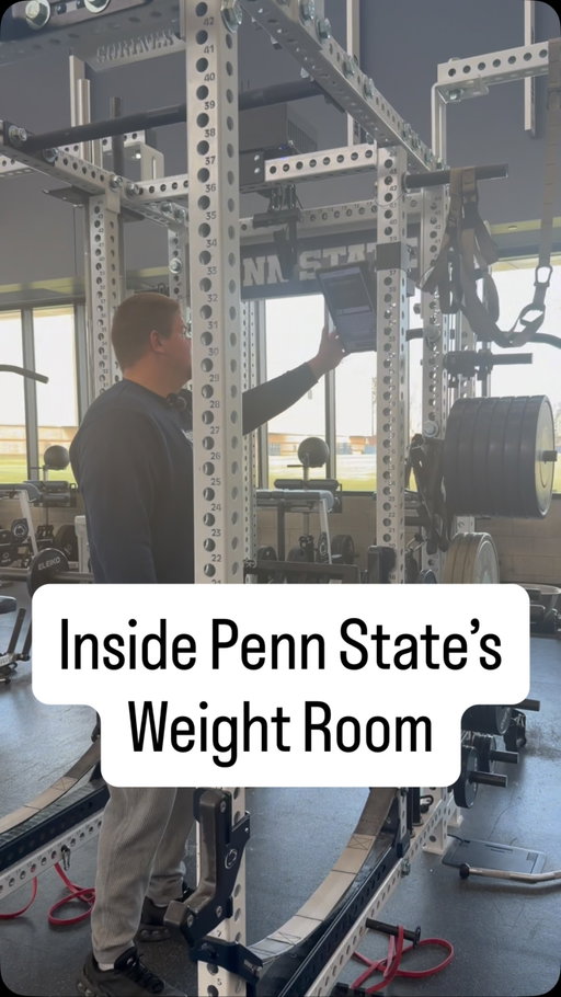 Inside Penn State’s weight room with star OL Cooper Cousins.

The setup and attention to detail is elite.

***

@nextupbreneman All-American Tour
Stop #4: Penn State
📍State College, PA

Powered by @usat_tether 
Outfitted by @travismathew 
Winning with @prizepicks