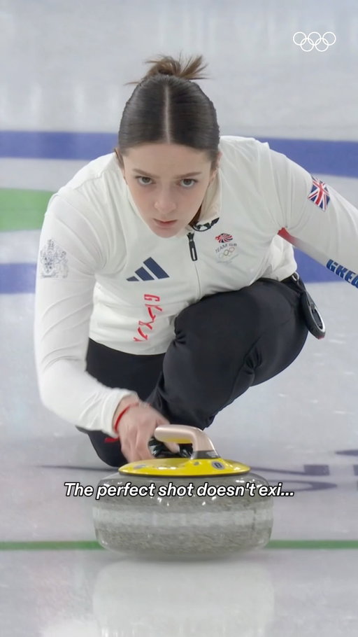 What a shot from Team GB at #MilanoCortina2026 😮‍💨

#Olympics #Curling