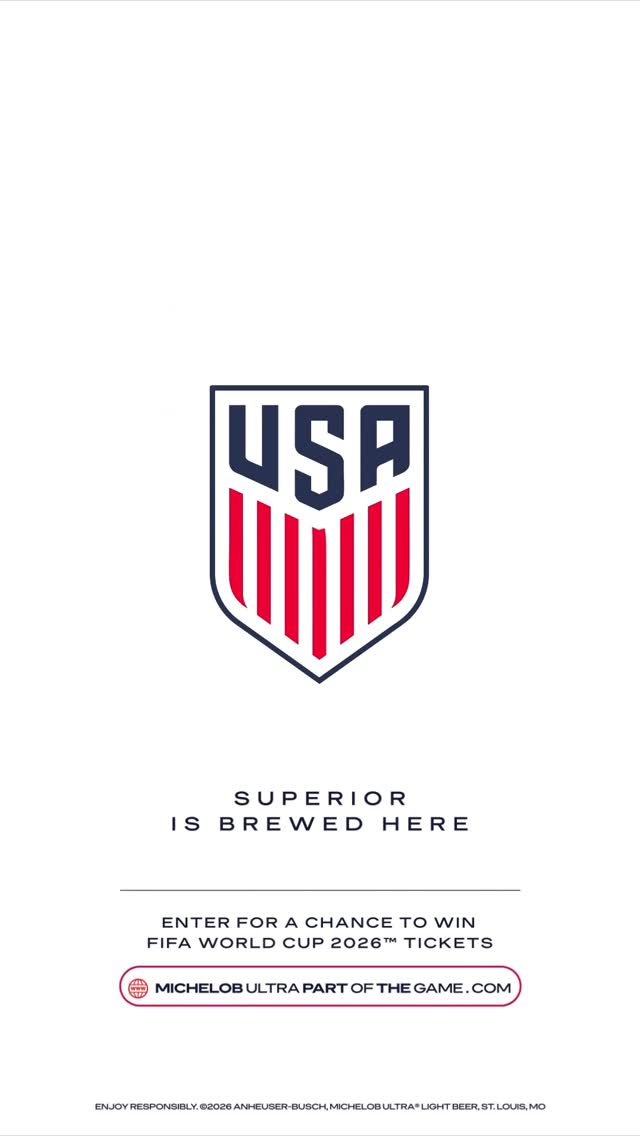 The @ussoccer crest is more than a national symbol. It now gives you the chance to watch the U.S. team play. 

Scan the U.S. Soccer logo and you could win tickets to the FIFA World Cup 26™️. 

Visit michelobultrapartofthegame.com in our link in bio to scan the crest and enter to win.
