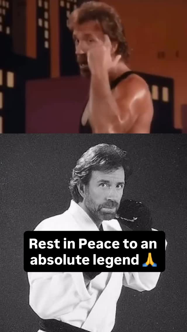 There will never be another Chuck Norris
