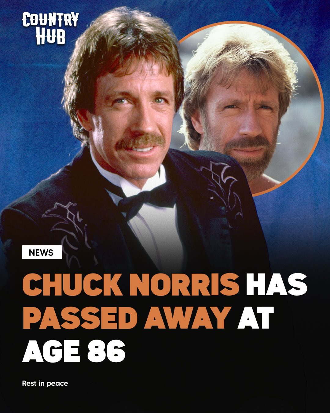 Chuck Norris has passed away at the age of 86. 

He was recently hospitalized, and his family confirmed his passing this morning.

Rest in peace ❤️