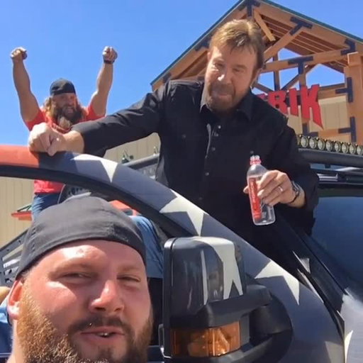 In honor of @chucknorris passing away today…. I give you the video of him karate kicking my cell phone out of my hands when we use to film with him for our TV show. He was a good man, with a ton of honor and integrity, spending time with him was a highlight of my life. R.I.P. my friend, thank you for what you brought this world. You will be missed.