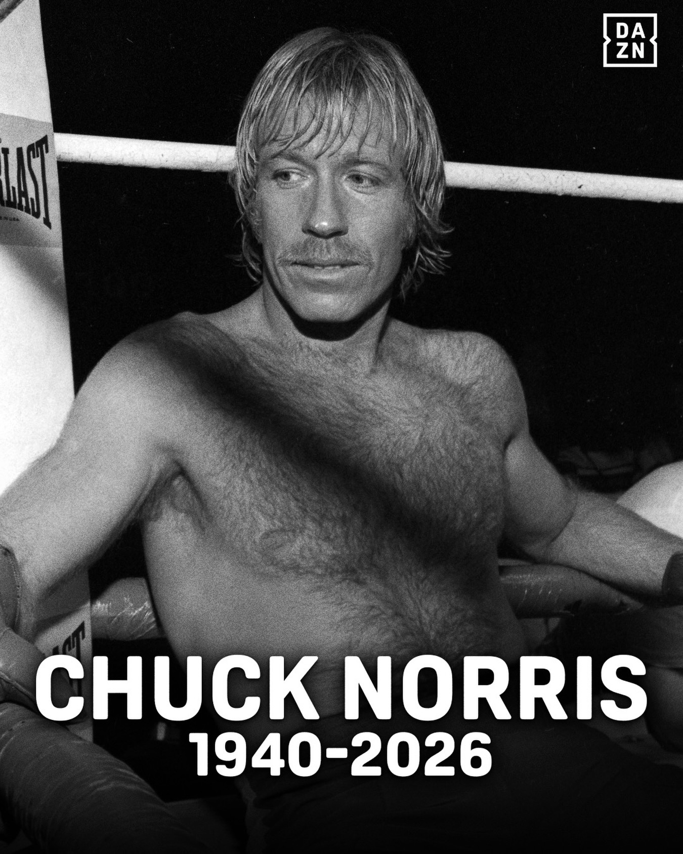 Movie star and martial arts master Chuck Norris, has sadly passed away at the age of 86. RIP Chuck.