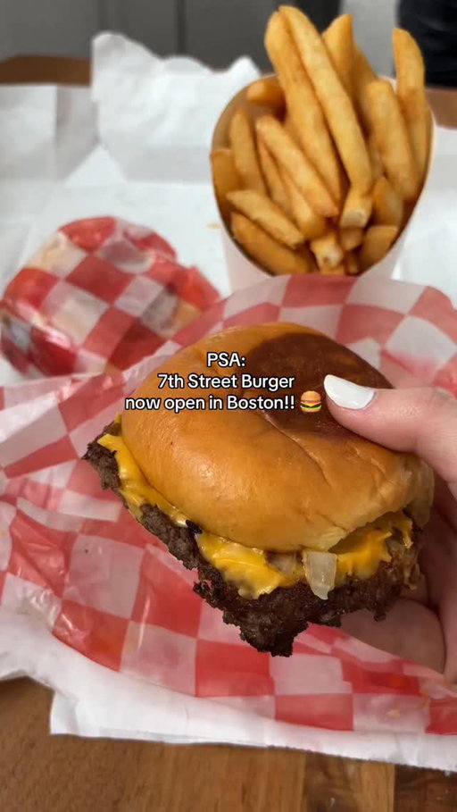 7th Street Burger now open in Boston! @7thstreetburgernyc #twotastebuddiez 

Follow @twotastebuddiez on IG and TikTok for more Boston & NYC eats! ⠀⠀⠀⠀⠀⠀⠀⠀⠀⠀⠀⠀ ⠀⠀⠀⠀⠀⠀⠀⠀⠀⠀⠀⠀ ⠀⠀⠀⠀⠀⠀⠀⠀⠀⠀⠀⠀ ⠀⠀⠀⠀⠀⠀⠀⠀⠀⠀⠀⠀ ⠀⠀⠀⠀⠀⠀⠀⠀⠀⠀⠀⠀ ⠀⠀⠀⠀⠀⠀⠀⠀⠀⠀⠀⠀ ⠀⠀⠀⠀⠀⠀⠀⠀⠀⠀⠀⠀ ⠀⠀⠀⠀⠀⠀⠀⠀⠀⠀⠀⠀ ⠀⠀⠀⠀⠀⠀⠀⠀⠀⠀⠀⠀ ⠀⠀⠀⠀⠀⠀⠀⠀⠀⠀⠀⠀⠀⠀⠀⠀⠀⠀⠀⠀⠀⠀⠀⠀⠀⠀⠀⠀⠀⠀ #bostonfoodies
#bostoneats
#bostonrestaurants
#bostonfoodreview