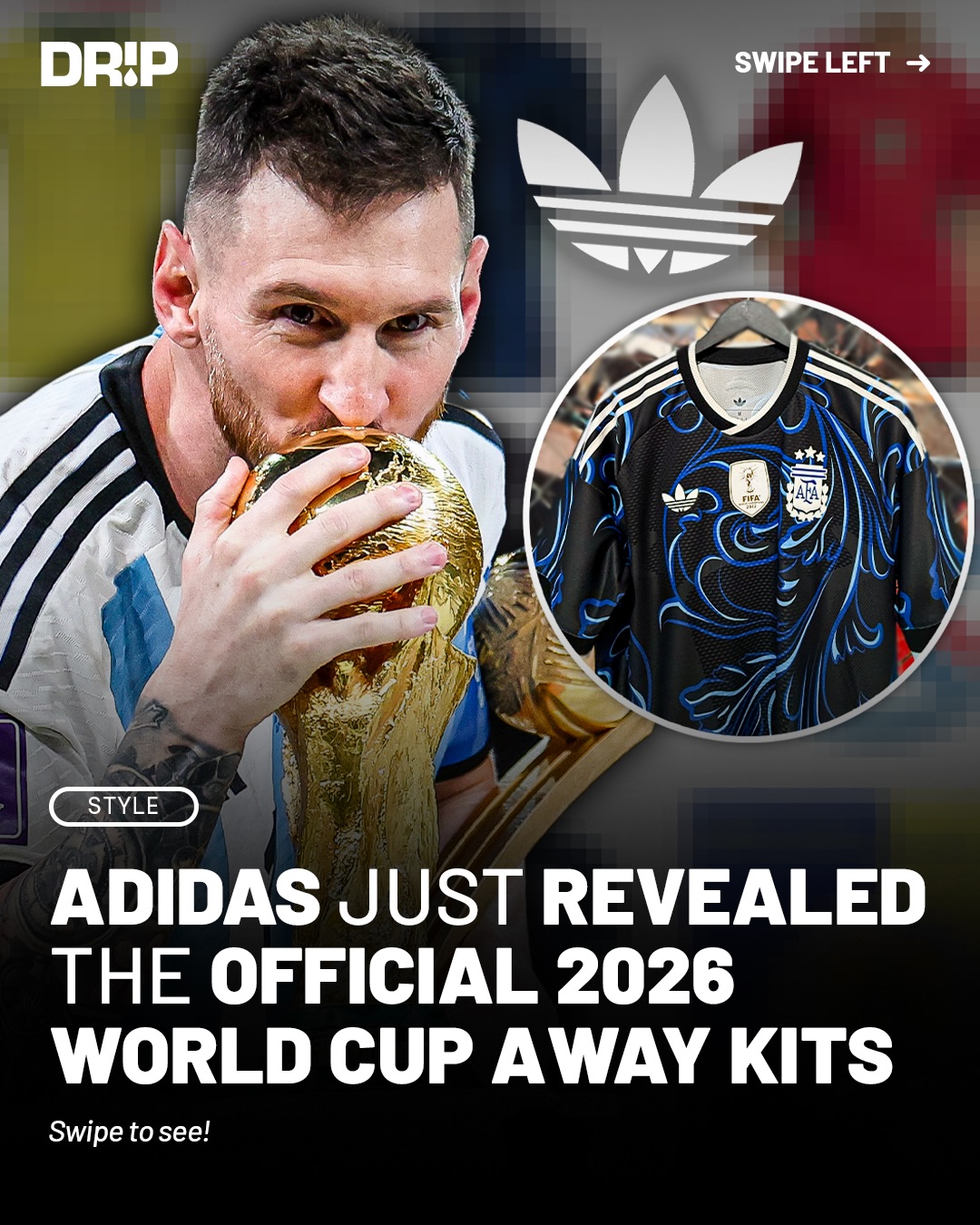 adidas just unveiled the official away kits for all 25 partner federations, including 13 teams already qualified for FIFA World Cup 2026 ‼️

Each jersey draws inspiration from its country’s culture and reinterprets classic adidas World Cup design elements like geometric patterns and stylized vertical lines in a modern, contemporary style that resonates with both fans and athletes.

Which jersey is y’alls favorite ⁉️