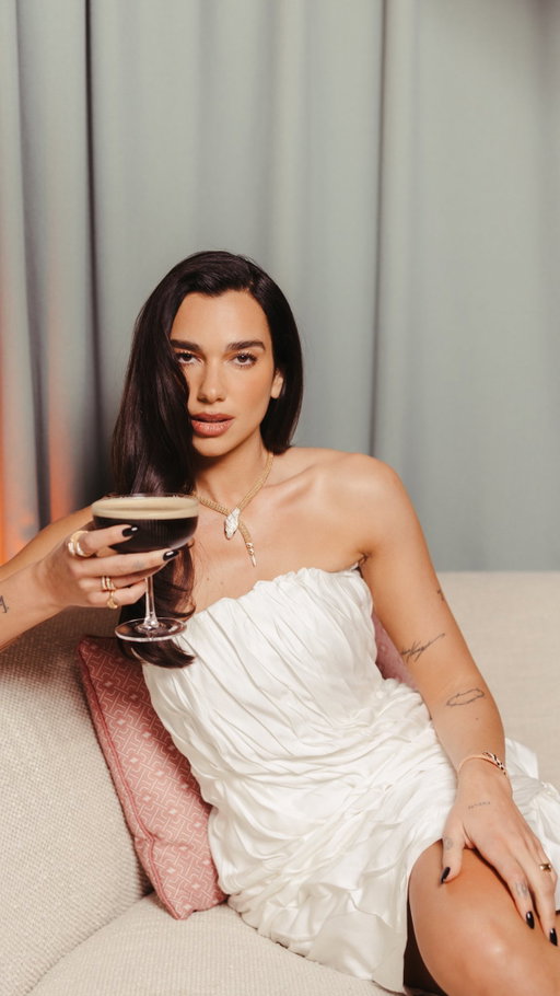 Coffee cocktails, bites and beats. Only the best to celebrate our new brand ambassador @dualipa #WhatElse