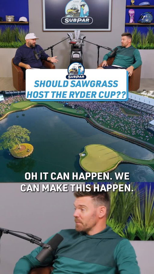 Should @tpcsawgrass be next in line to host @therydercup ??

@coltknost and @thesleezyman explain how incredible they think it could be on this week’s Subpar.