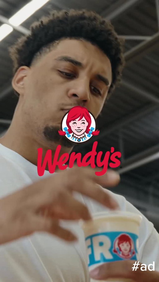 This March, Wendy’s is celebrating the thrill of a dunk on the court with the most iconic dunk of all: Wendy’s Fries in a Frosty. Get your dunk on with the Wendy’s app #ad #WendysPartner @postgame.official