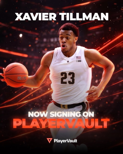 The wait is over! Xavier Tillman Sr. is signing memorabilia on PlayerVault on April 13th. Secure your signed piece now and own a piece of Michigan State Spartans history! #FinalFour #MarchMadness #MichiganState #SpartanNation #collegebasketball