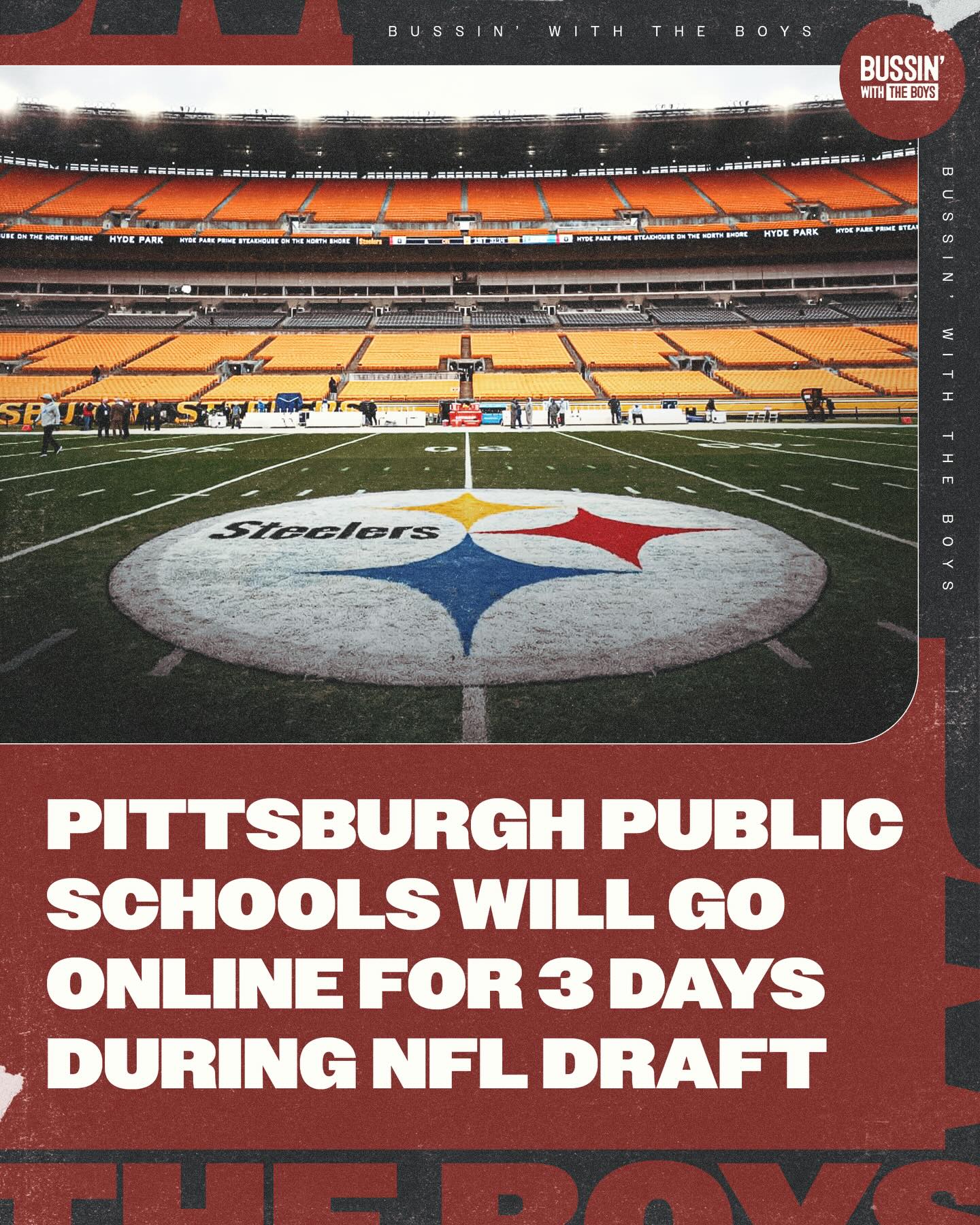 Because of traffic and other logistical concerns, Pittsburgh's public schools will go online while they host the NFL Draft, per @AdamSchefter