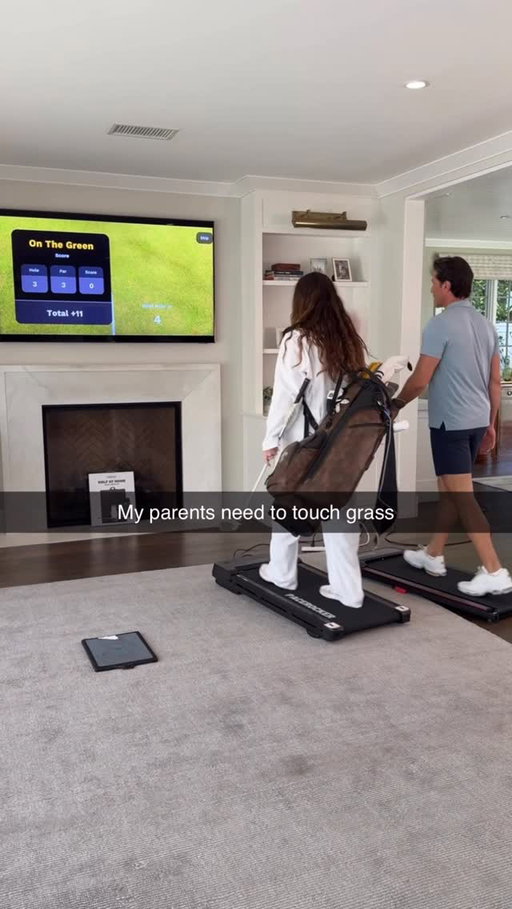 My parents take everything too far 😔🥀 #golf #parents #funny