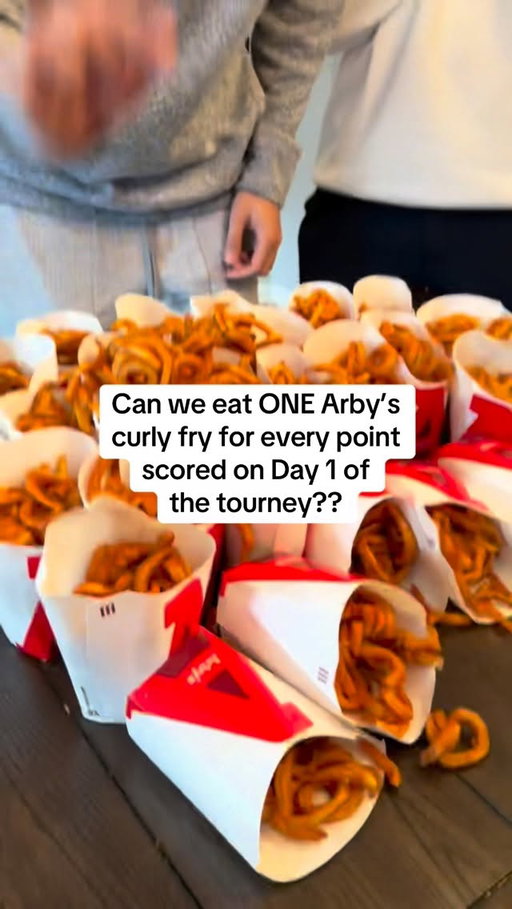 This is March. This is @arbys 

#arbyspartner #collegebasketball #cbb