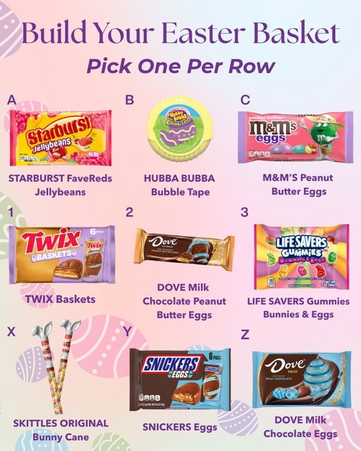 The perfect Easter basket does exist! Pick one per row and comment the basket you built below. 👇🐰🌷