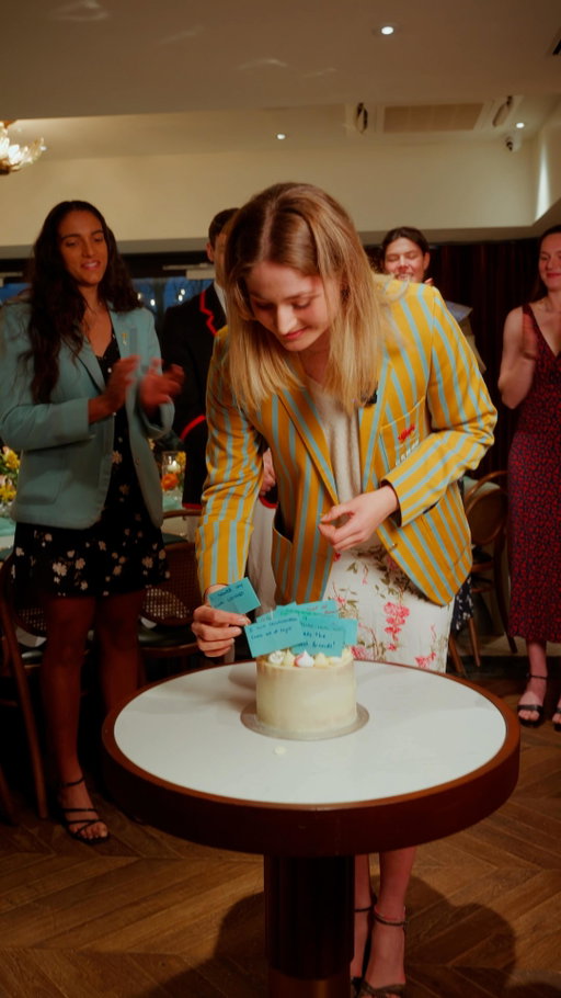 The proof is in the pudding (literally). @cubcsquad took a moment at their annual team dinner to celebrate some off-the-water victories. #WeAreAllStudents #GraduateHotels  #BoatRace2026