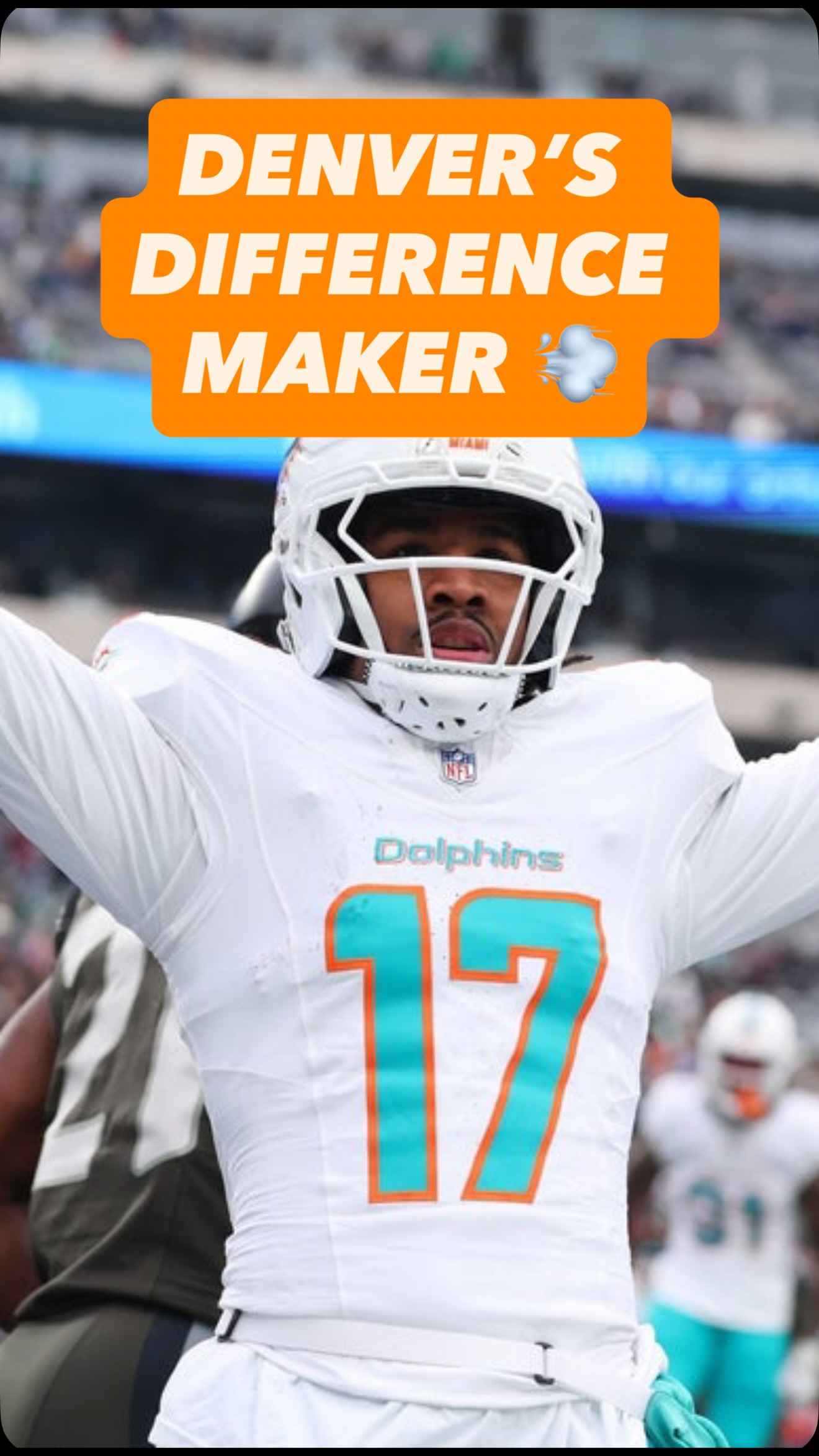 Does Jaylen Waddle give the Broncos the most explosive offense in the NFL? 👀

#nfl #broncos #broncoscountry #denverbroncos