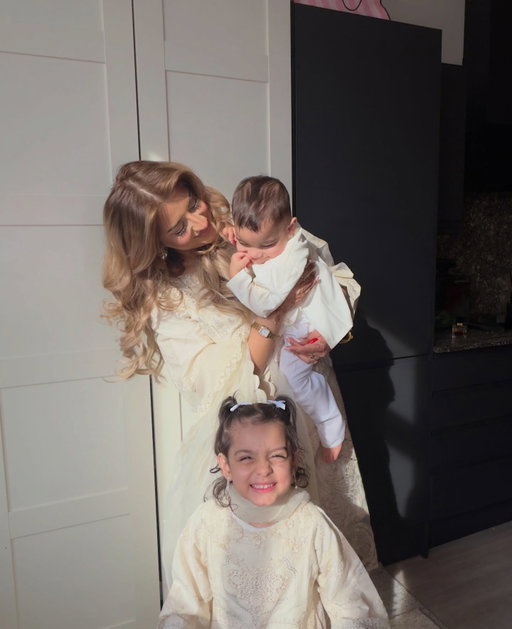 Eid Mubarak 🫶🏻 nothing sweeter than celebrating with my babies 🤍✨