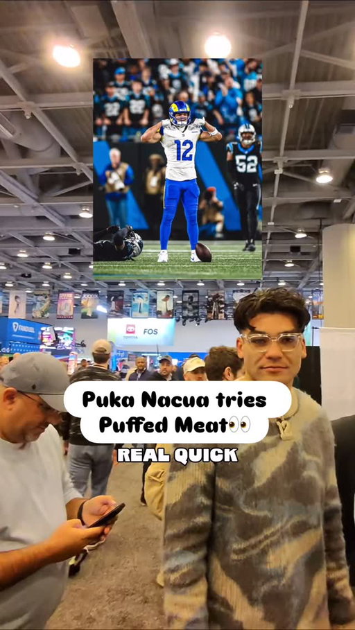 When the best receiver in the NFL @pukaizded tries the best new beef snack🏈🥩

Think I ended up cutting a deal?🤷🏽‍♂️ 

#startup #noseedoils #protein #healthysnack #puka
