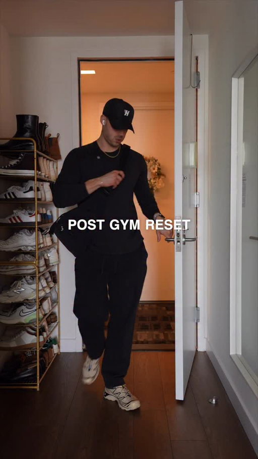The post gym routine