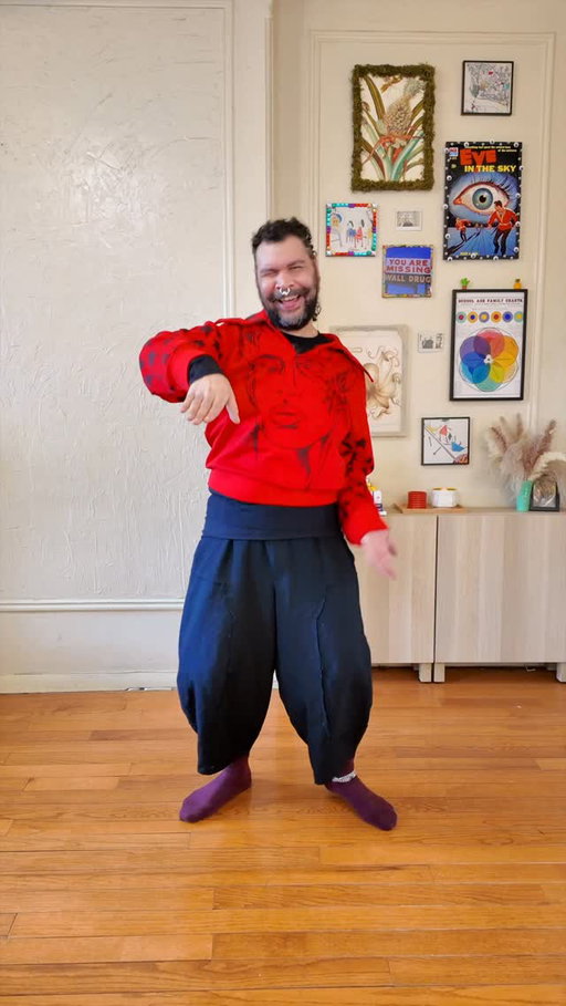 honestly this sweater is so good i had to wear this outfit again 

i honestly love repeating an outfit and think people should do it more 

do you ever rewear your clothes? 

pants @commedesgarcons 
mesh shirt @marineserre_official 
sweater @patrickchurchny 
epi leather noé @louisvuitton 
accessories @studiocult.co @loewe 
sailor hat @charlesjeffreyloverboy 
rose loafers @marcnolanofficial