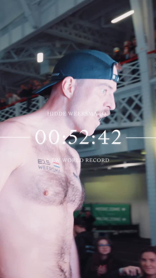 Hidde Weersma | 00:52:42.
A New World Record & EMEA Champion.
A performance like no other.