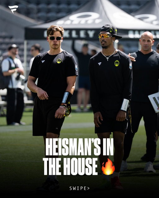 When LSU @heismantrophy winners link up 😎

Tune in to the Fanatics Flag Football Classic tomorrow at 4PM ET on Fox Sports, Fox One, and Tubi. Tickets in Bio 🎟️