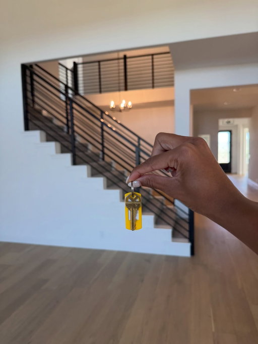 WE ARE OFFICIALLY HOMEOWNERS!! 🏡 after many showings and lots of praying, we finally found the one 🔑 we can’t wait for the memories to come, THANK YOU GOD! 🤍