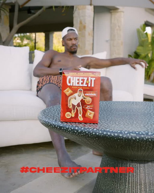 Change happens, but @cheezit is always my go-to snack. #cheezitpartner Go snag the Cheez-It Original: Jimmy Butler Edition box in stores now