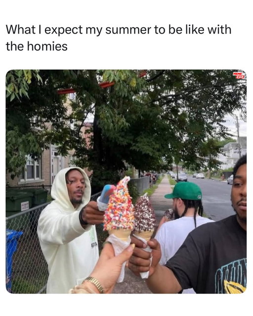 When summer plans are just vibes and ice cream 😭

No itinerary, no stress—just walking around, talking nonsense, and somehow it’s the best day.

This is all you really need.

Like this content? Follow @memezar for more ❤️

#memezar #memes #summervibes