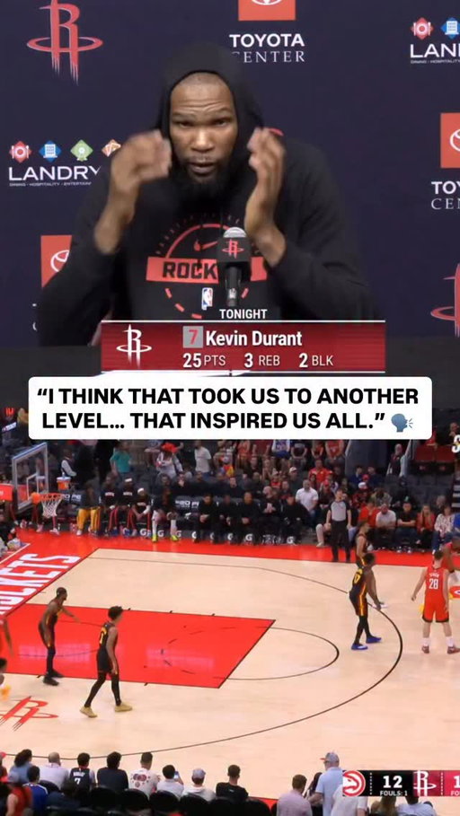@easymoneysniper reacts to @reedsheppard3’s EPIC chasedown block in the first quarter 🚫 The @houstonrockets come away with the victory!