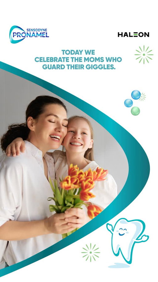 This Mother’s Day, we celebrate the moms who protect every little smile and giggle by choosing Pronamel Kids, expertly formulated to help protect young enamel.