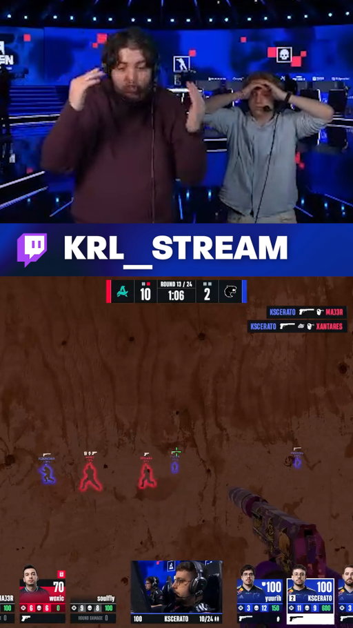 How the streaming world reacted to that INSANE KSCERATO 4K USP-S clip 😱

Featuring @scrawnyconner, @laundersss, @krl_stream, @heaton, @luchoforg1, @fl0mn0m and @gaules 📺

#BLASTPremier #CS2 #counterstrike