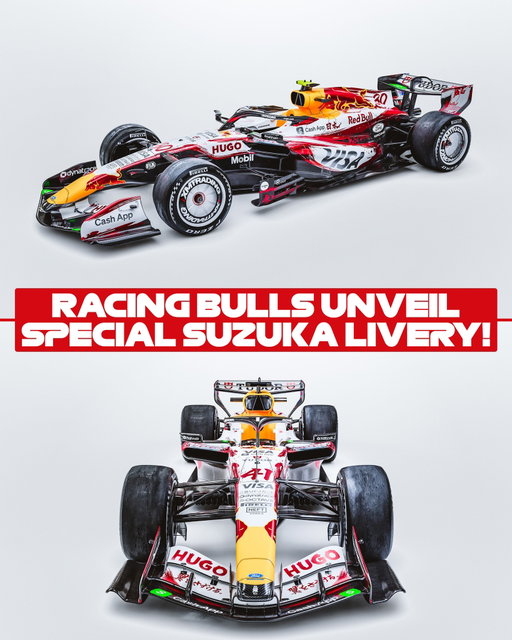 @VisaCashAppRB are bringing a special livery to Suzuka! 😍🇯🇵

#F1 #JapaneseGP #Formula1