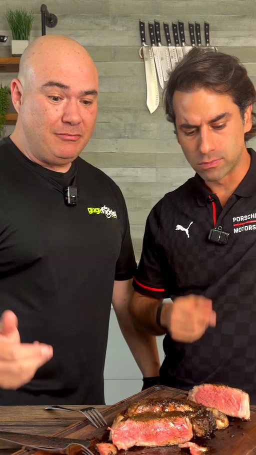 Motor Oil Steak!? Eat or Pass? 
.

Watch the 12 Hours of Sebring at 10 am on Peacock and IMSA TV!