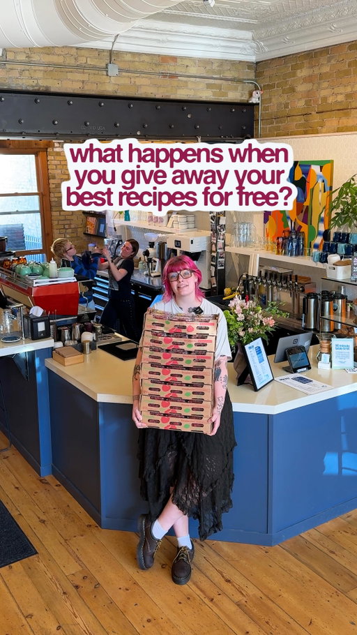 Edit: This was fun while it lasted, but the map is now gone. Thank you to all the cafes around the world who participated and to all the people who went out and tried a raspberry danish