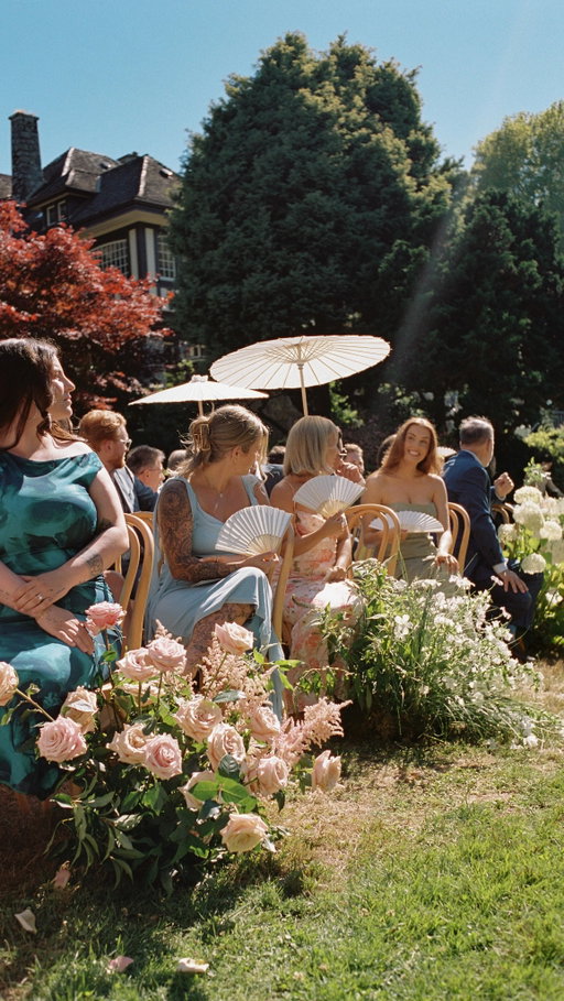 Summer brides, everyone stresses about a rain plan…but no one talks about the heat 🫠

One of the many benefits of working with @winstonsevents is Adrienne’s detail oriented nature. We had a plan in place for all scenarios. Heat plans are essential and make a huge difference for guests!

• water ready on arrival
• fans + parasols for guests
• ceremony kept short + intentional

If you’re planning an outdoor wedding, don’t skip this!!! 

Planner & designer @winstonsevents 
Venue @cecilgreenparkhouse 
Florals @dafioridesign 
Content @amourcontent 

#2026bride #2027bride #weddingreels❤️