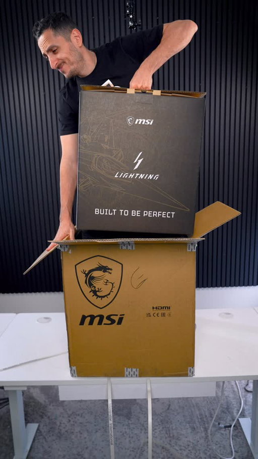 Unboxing the most overkill and powerful GPU in existence. The @msius Lightning Z RTX 5090 . Only 1300 made in the world.

A subscriber purchased this and gave it to me so I can build him his dream gaming PC. Full video coming soon!

#msi #lightningz #rtx5090
