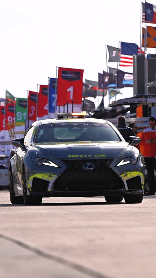 The official Sebring Raceway Lexus RC F Safety Car is quite the head turner.

#LexusPerformance
